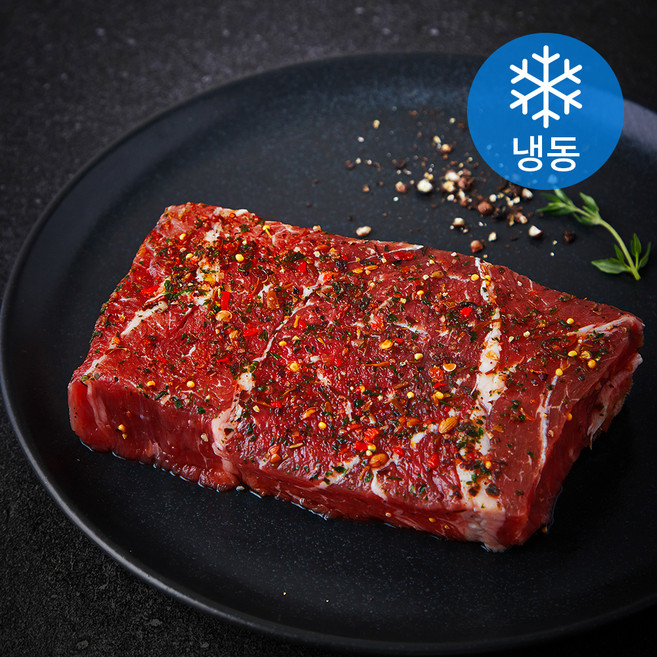 미트엔조이 시즈닝 척아이롤 스테이크 (냉동), 150g, 1개