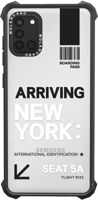 모란카노 임팩트 투명 유니크 디자인 휴대폰 케이스