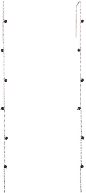 밀튼스텔리 여성용 실버 드롭귀걸이 MSJ-POS80017WG