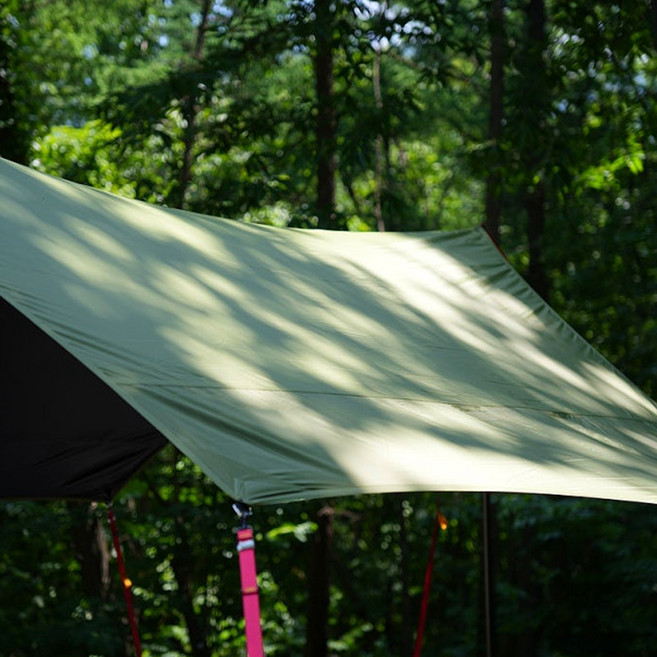 미르카 옥타타프 블랙코팅 옥타곤 150D, 올리브