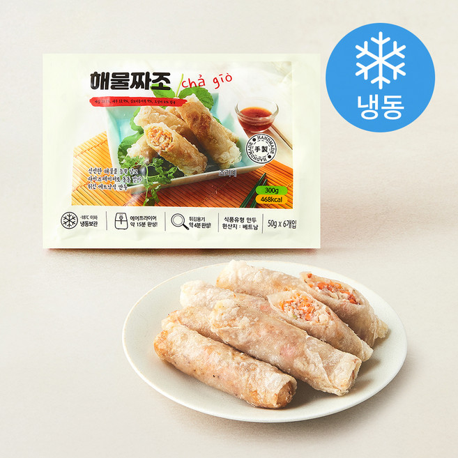 골든피트 해물짜조 6개입 (냉동), 300g, 1개