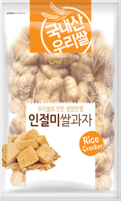 청우식품 인절미 쌀과자, 280g, 1개