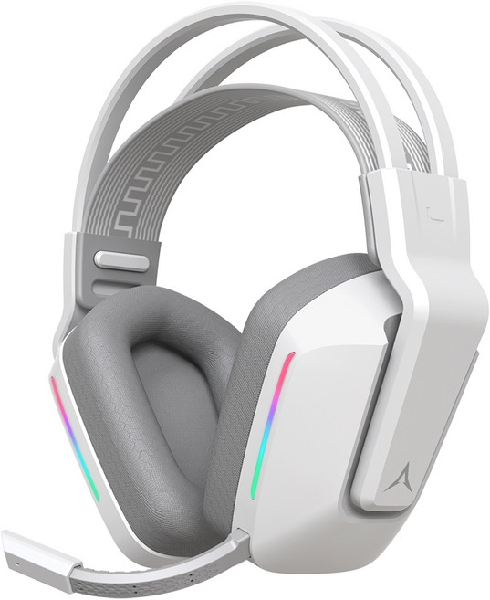 앱코 VIRTUAL 7.1 3MODE 무선 게이밍 헤드셋, MR600, 화이트