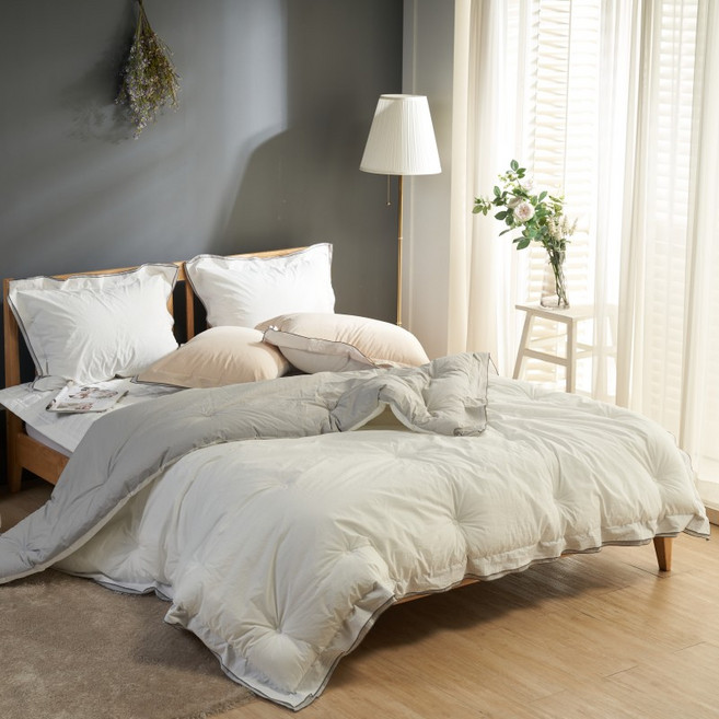 클라우디 고밀도 면 차렵이불