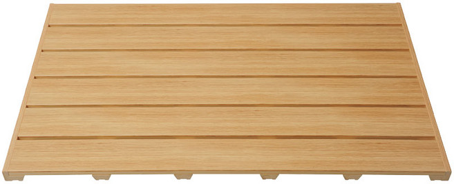 삼정크린마스터 디럭스 오크무늬 발판 대 80.5 x 50.5 x 2.8 mm, 혼합색상, 1개