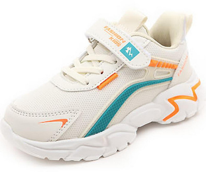 RURUCHOU 兒童奶油混色運動鞋 BA150