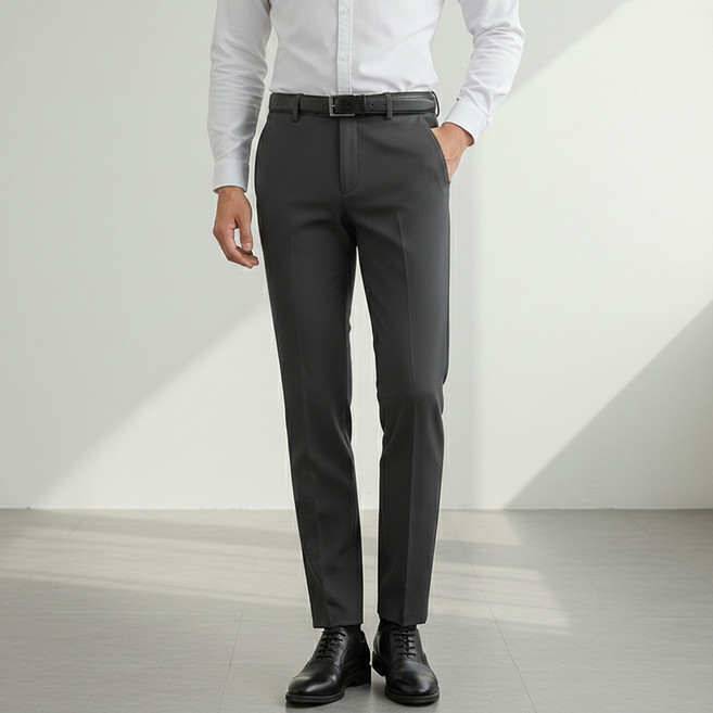 인피어스 남성용 테이퍼드 크롭 팬츠 I263-124