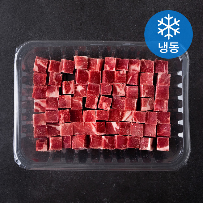 고기설계소 양 큐브 스테이크 (냉동), 500g, 1개