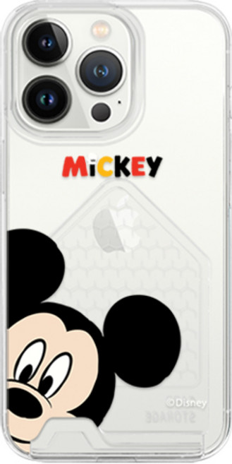 디즈니 미키와친구들3 투명 언더카드 휴대폰 케이스