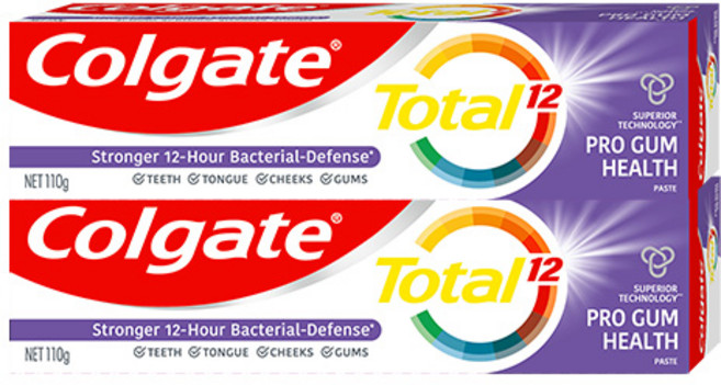 콜게이트 토탈 프로검 헬스 치약, 2개, 110g