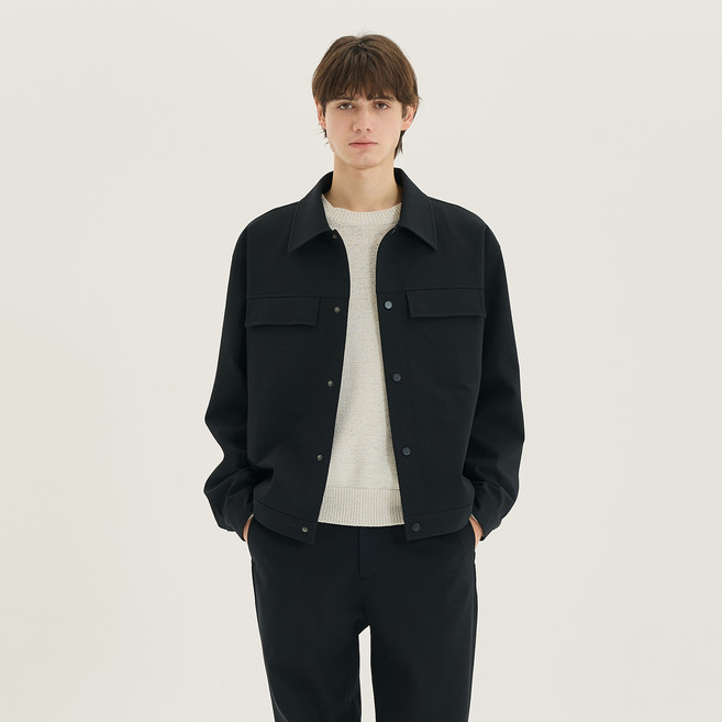 마인드브릿지남성용COUTURE 트윌조직 트러커 점퍼M1JP2171