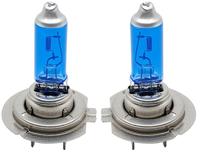 제논화이트 8500K 할로겐램프 24V100W, 2개, H7