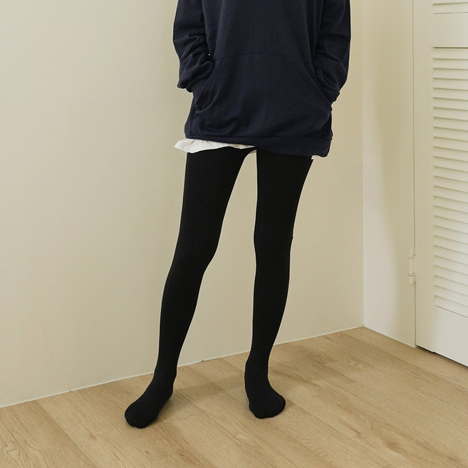 파란 여성용 히트데이 기모 발열 타이즈 유발 2p