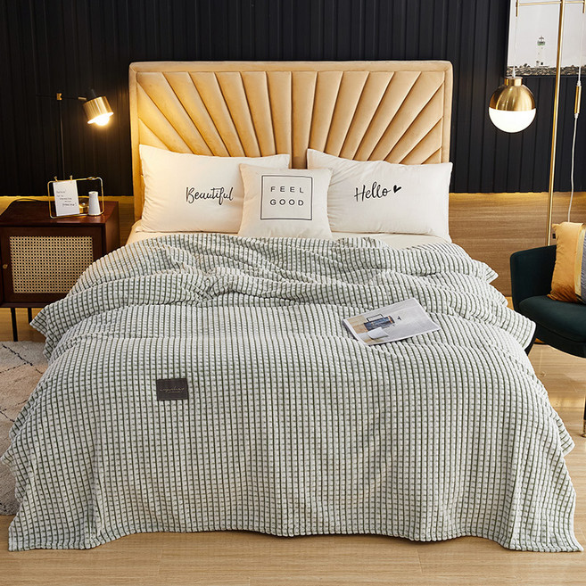 로이윙 플란넬 블랭킷 보온 담요