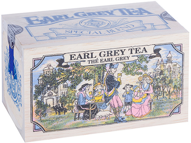 믈레즈나 얼그레이 홍차 우드박스, 100g, 1개, 1개입