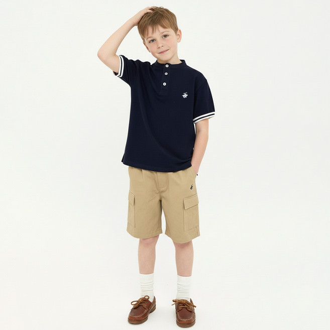 비버리힐스폴로클럽 아동용 브룩스 마든5부 상하의 세트