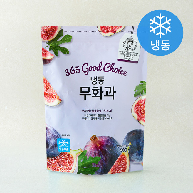 생활앤 무화과 (냉동), 1개, 500g