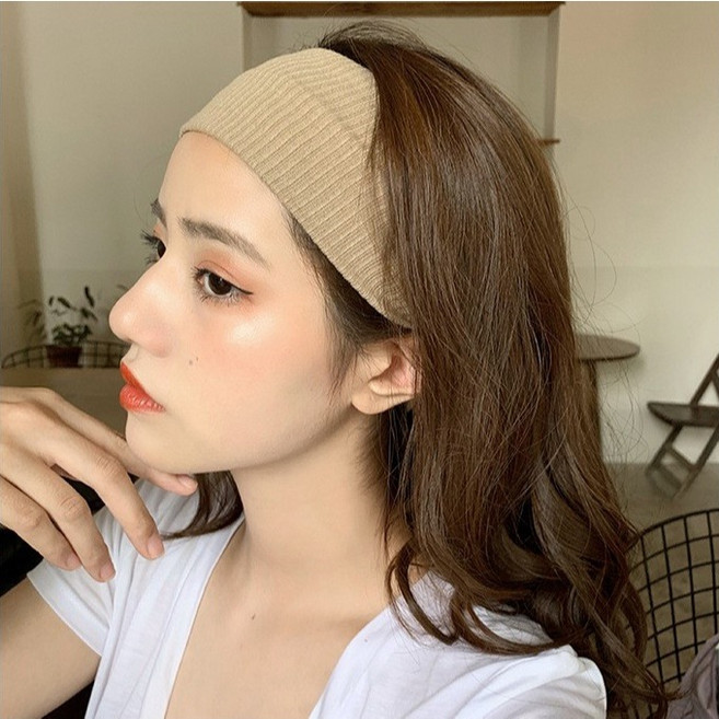 수스다 와이드 니트 골지 요가 헬스 패션 헤어밴드 92