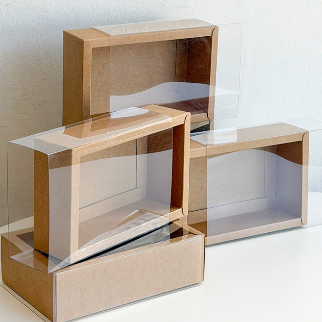 베스트팩 내추럴 크라프트 슬리브 박스, 5개