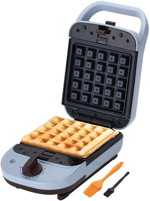 쿠킨 2in1 샌드위치 와플메이커, KFW-JT600TCP(블루)