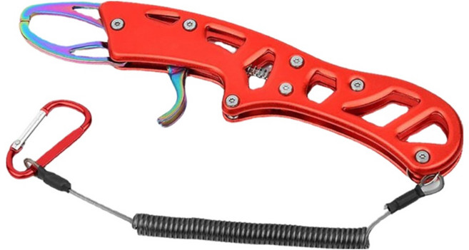 풀메탈 물고기 립그립, 레드, 1개