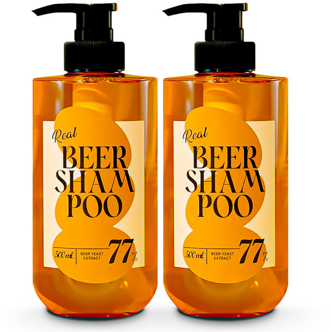 닥터라파알 77퍼센트 맥주효모 탈모샴푸, 500ml, 2개