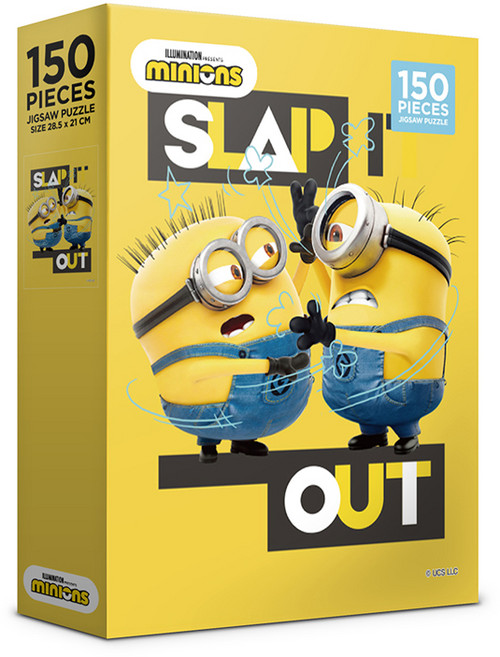 미니언즈 슬랩 아웃 직소퍼즐 AL150-65, 150피스, 혼합색상, 1개