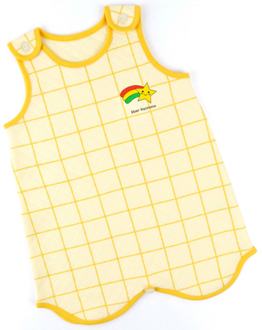 메이키즈 아동용 옐로스타 수면조끼