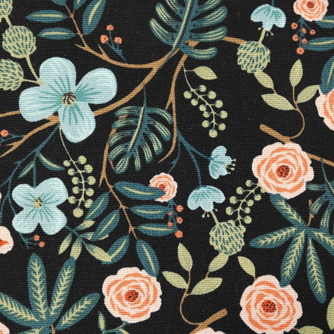 Chouchourroom 牛津布, 1個, 花朵深海軍藍