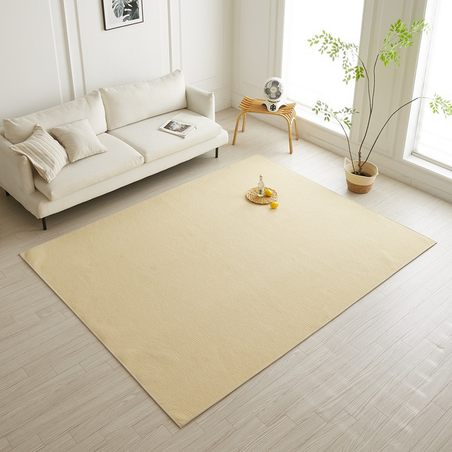 블레딕홈 로제 사계절 워셔블 시어서커 러그