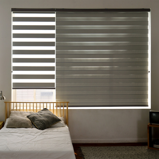 창안애 못없이 설치 무타공 안뚫어고리 멀키 암막 콤비블라인드