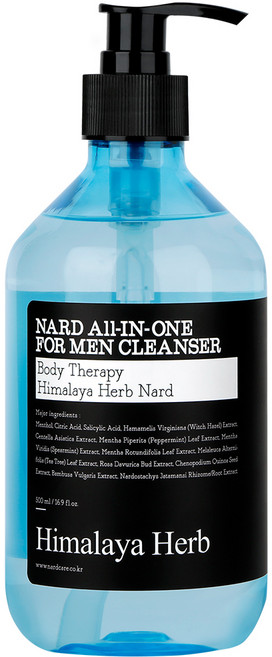 NARD 男性多合一沐浴露, 500ml, 1瓶