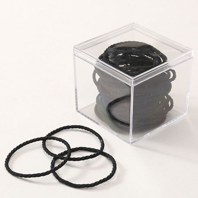 수스다 여성용 대용량 무매듭 데일리 심플 꼬임 헤어끈 NO.138 50p