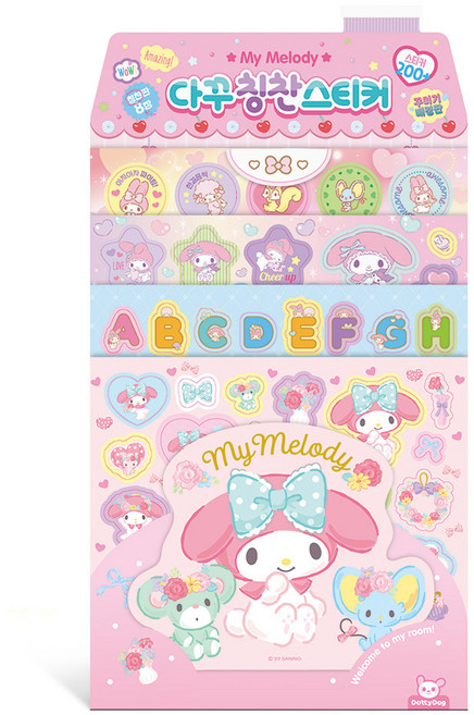다꾸 칭찬 스티커, 마이멜로디, 도티도그