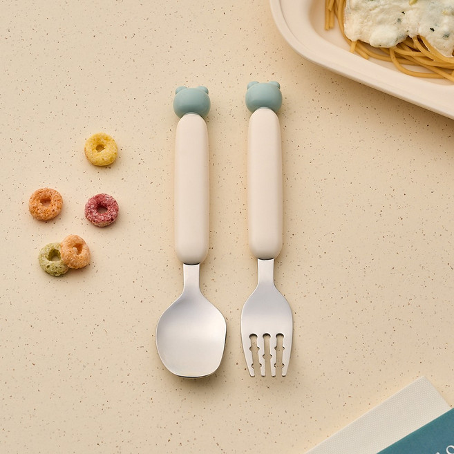 모던하우스 파스타 스푼 + 포크세트, 1세트, 스푼 + 포크, 파티베어