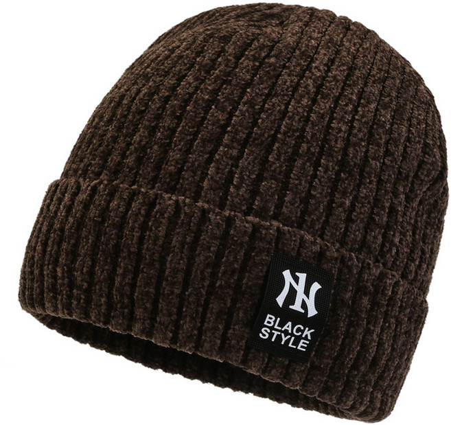 헨센 남성 겨울 방한 비니 모자 뉴욕