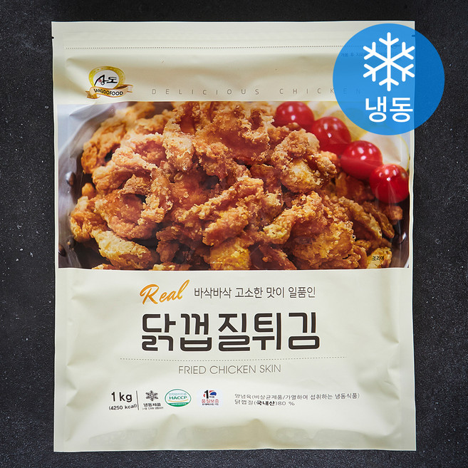 닭껍질튀김 (냉동), 1kg, 1개