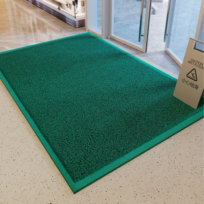 난리시스터즈 도어매트 업소용 현관매트, 그린, 1개