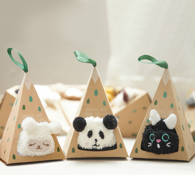 비단길 아동용 꼬마비 수면양말 3켤레