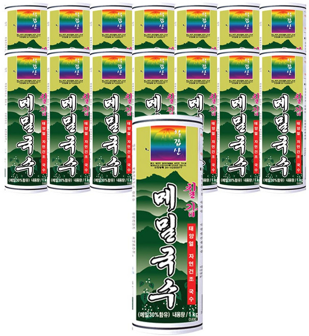 칠갑농산 메밀국수, 1kg, 15개
