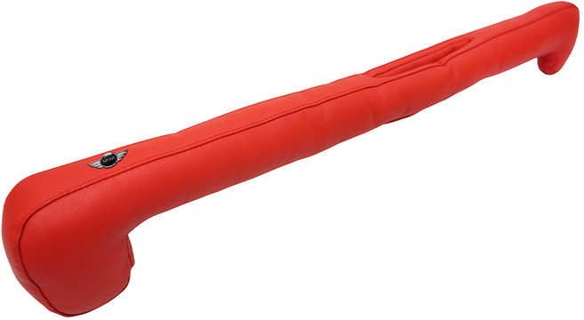 엠노블 차량용 사이드 3D 틈새쿠션, 레드, 미니(로고), 1개