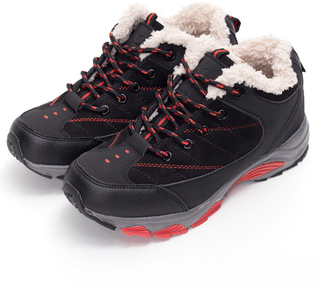 블랙무스탕 남녀공용 울프 등산 방한화