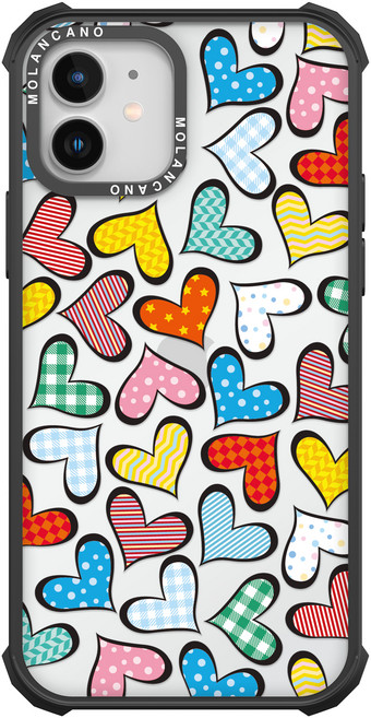 MOLAN CANO Impact 透明彈簧設計手機殼