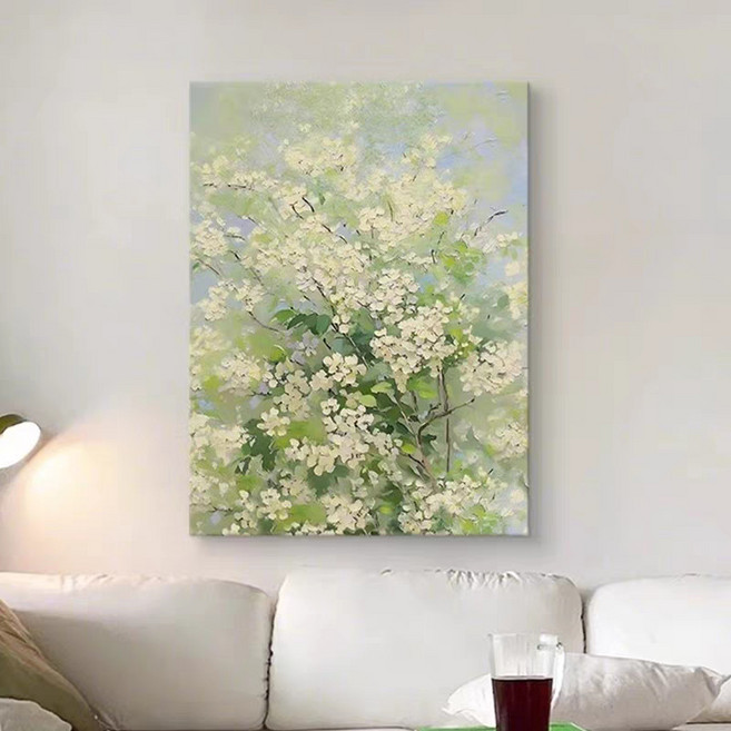 엑스터 자연 힐링 인테리어 모던 벽장식 캔버스 액자, 플라워J