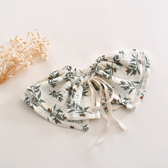 하라로이 유아용 이중 롤링 스카프빕