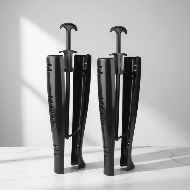 마켓피아 신발 보관 형태 유지 슈트리 구두 부츠키퍼 50cm, 블랙, 1개