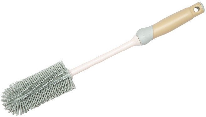 실리팟 실리콘 젖병 세척솔, 다크민트, 1개