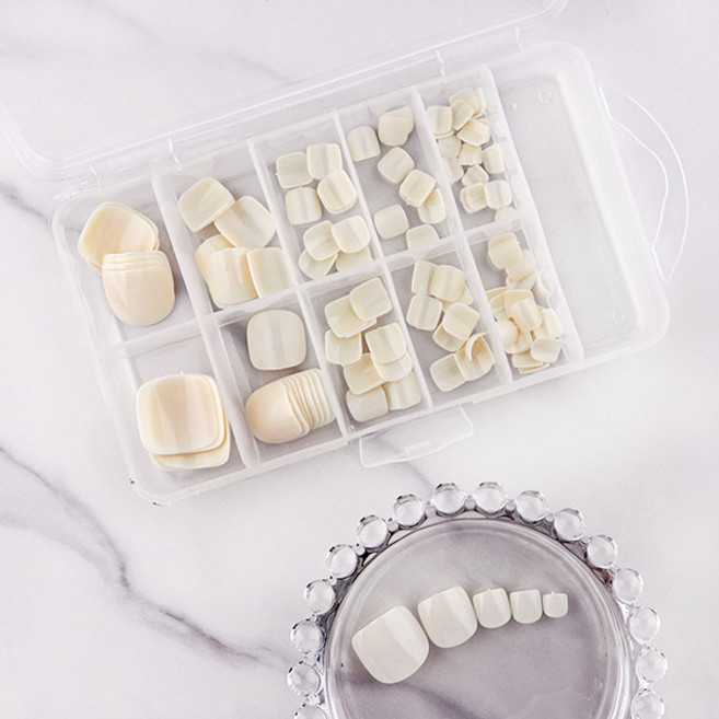 패디큐어 네일 패디팁 120p 세트, T30, 1개