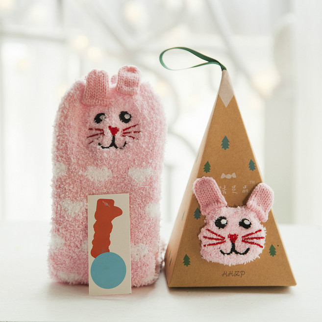 엘쏘 귀여운 캐릭터 수면양말