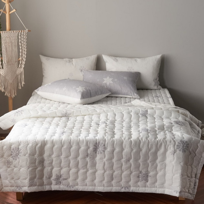 아이레홈 눈꽃 시어서커 여름이불, 눈꽃(화이트)